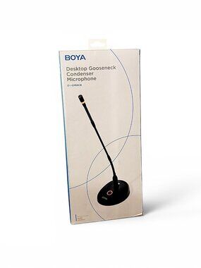 BOYA BY-GM18CB 18" XLR Gooseneck Condenser Microphone Podium Conference Mic